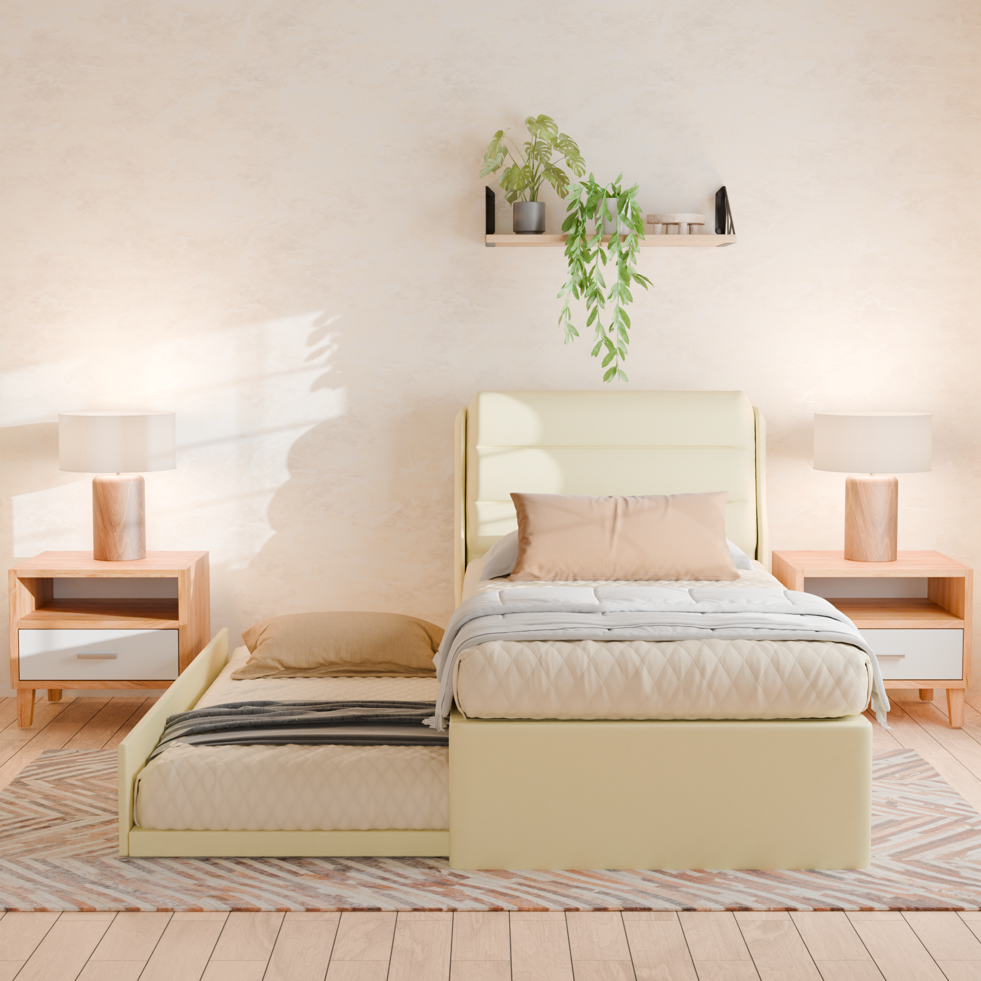 3-in-1 Pull Out Beds