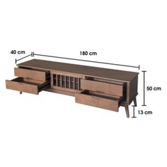 Alderline TV Cabinet by Wood Haven