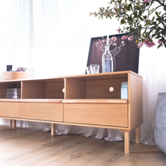 Solven Wooden TV Console