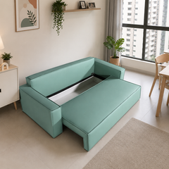 Lurienna Faux Leather Sofa Bed