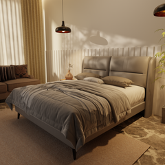 Linqe Genuine Leather Divan Bed Frame by Esteller