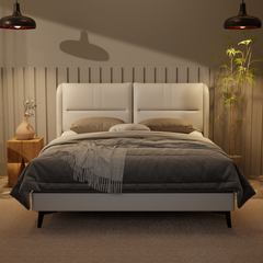 Linqe Genuine Leather Divan Bed Frame by Esteller