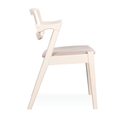 Gavin Rattan Wooden Dining Chair