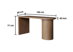 Lindenbrook Study Table by Wood Haven