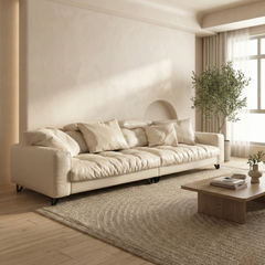 Irvella Faux Leather Sofa