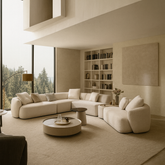 Lewis Fabric Sectional Sofa