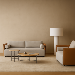 Acacia Fabric Sofa