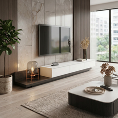Keigo Extendable Sintered Stone TV Console