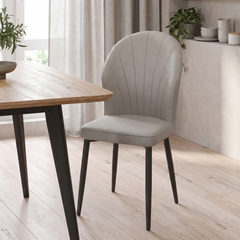 Pavora Leather Dining Chair
