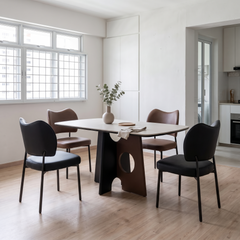 Ravanto Sintered Stone Dining Set (1+4)