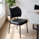 Alvierra Leather Dining Chair