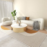 Camilla Boucle Fabric Sofa in Cream