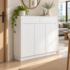Ilviano 3-Door Shoe Cabinet (105cm)