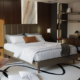 Snova Faux Leather Divan + Somnuz® Prodigy Spring Mattress (Single & Super Single only)