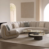 Brava Fabric Sectional Sofa