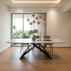 Arvique Sintered Stone Dining Table