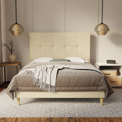 Marlowe Genuine Leather Bed Frame By Esteller