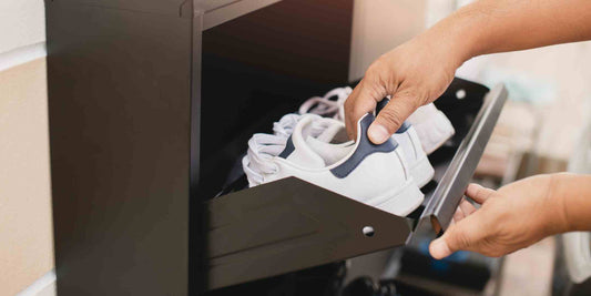 Modern Shoe Cabinets Featuring Advanced Digital Lock Systems