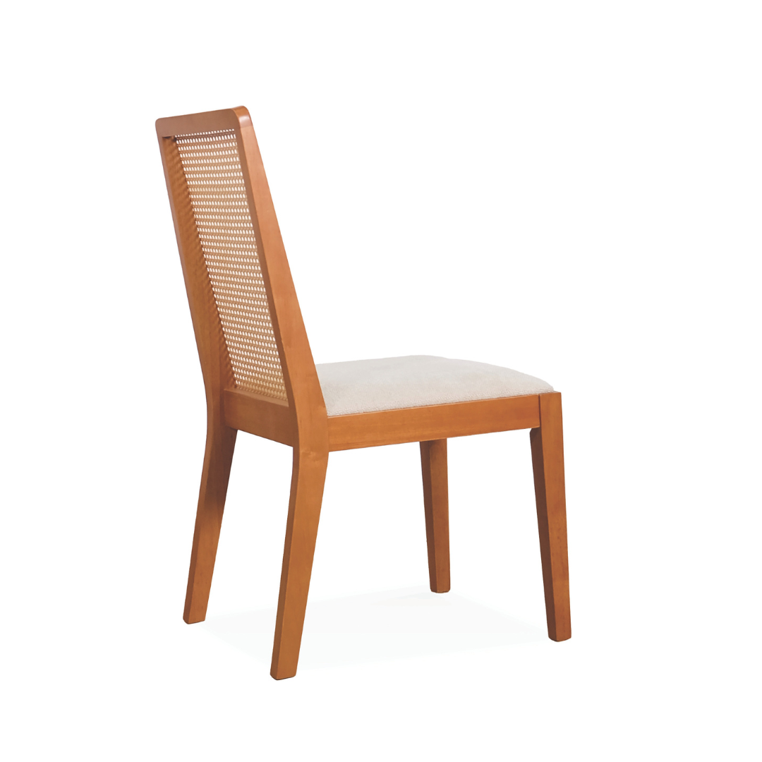 Maven Rattan Wooden Dining Chair