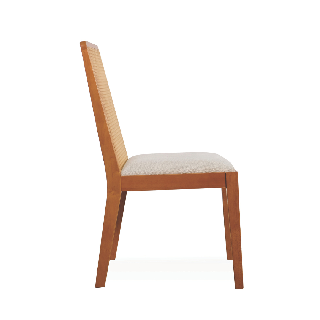 Maven Rattan Wooden Dining Chair