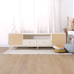 Kino Wooden TV Console (Rattan)