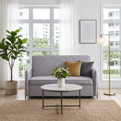Calsera Faux Leather Sofa Bed