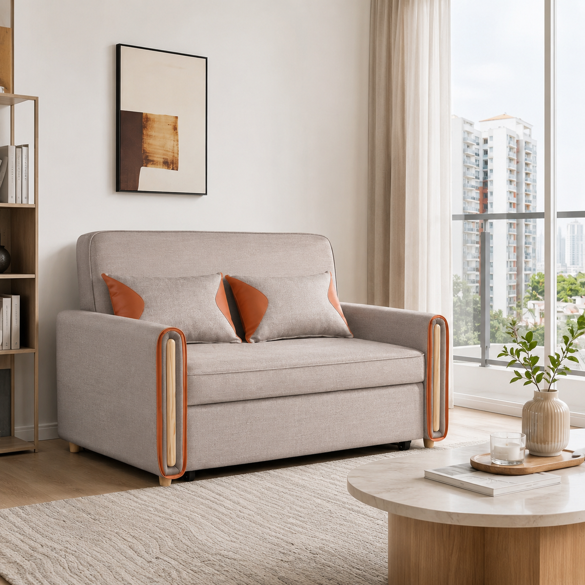 Norvessa Fabric Sofa Bed