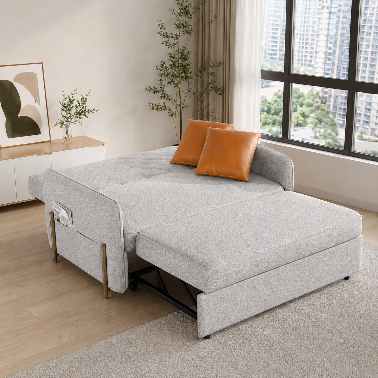 Calsera Fabric Sofa Bed