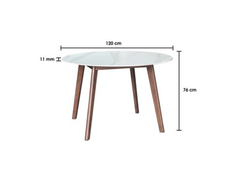 Summ Dining Table by Wood Haven