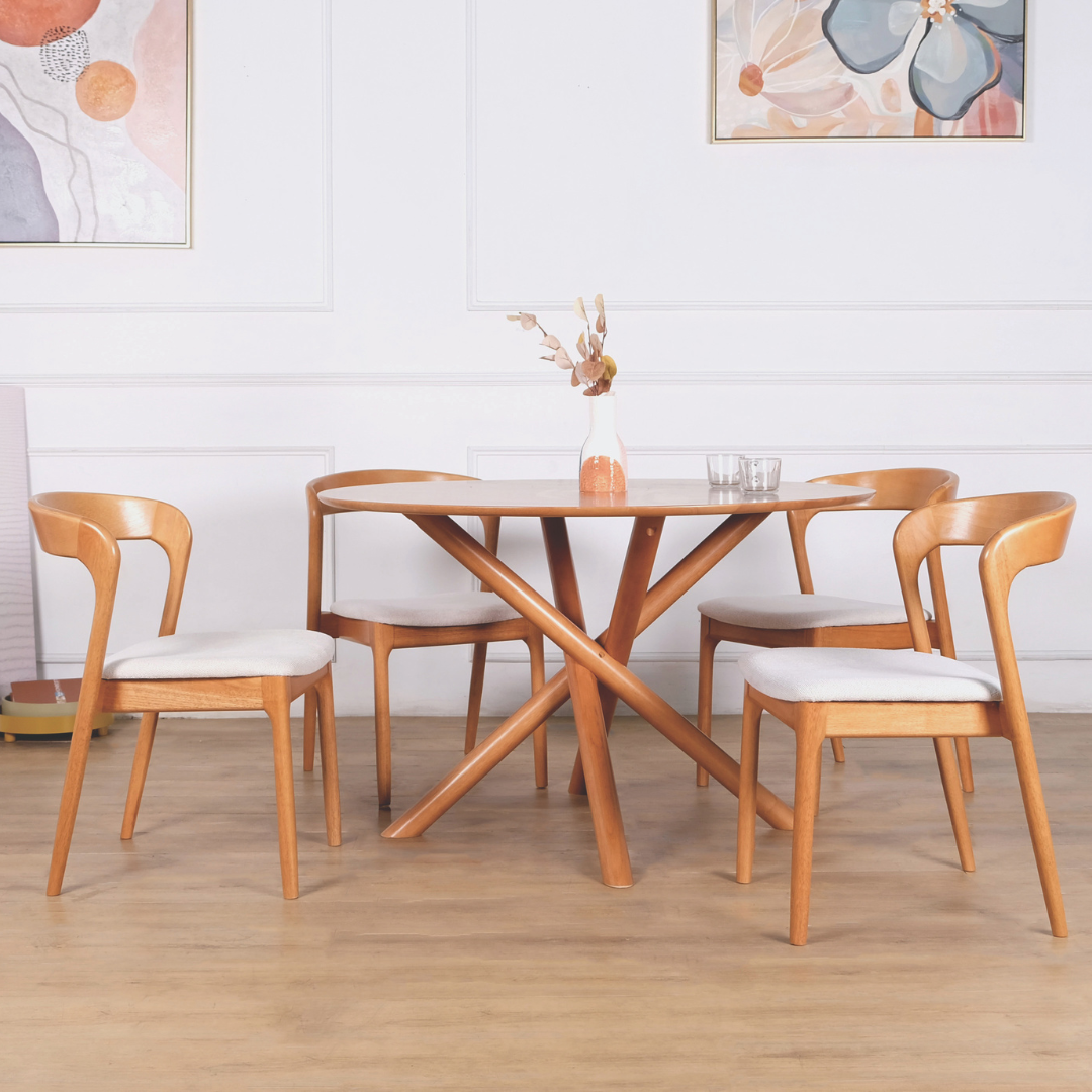 Ruby Wooden Dining Chair