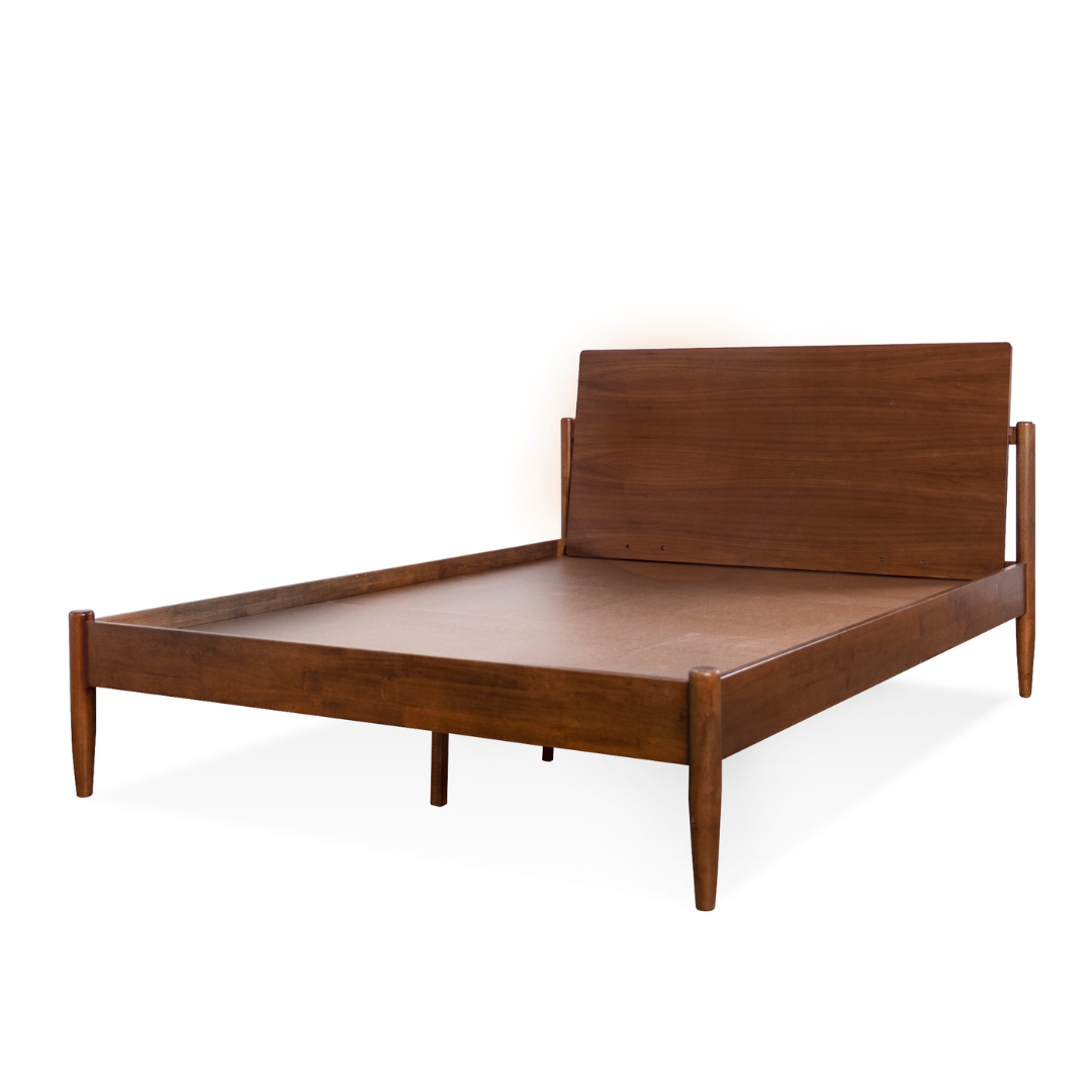 Genesis Fabric Wooden Bed