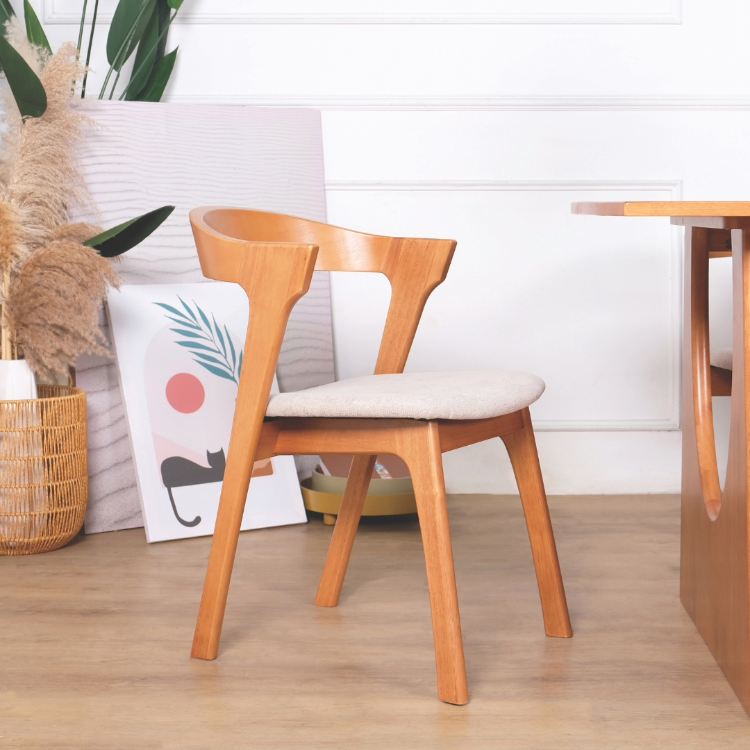 Una Wooden Dining Chair