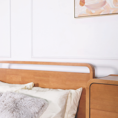 Romy Wooden Bed