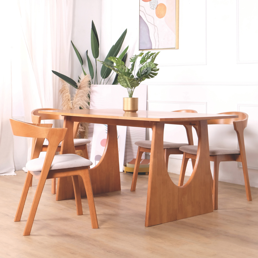 Una Wooden Dining Chair