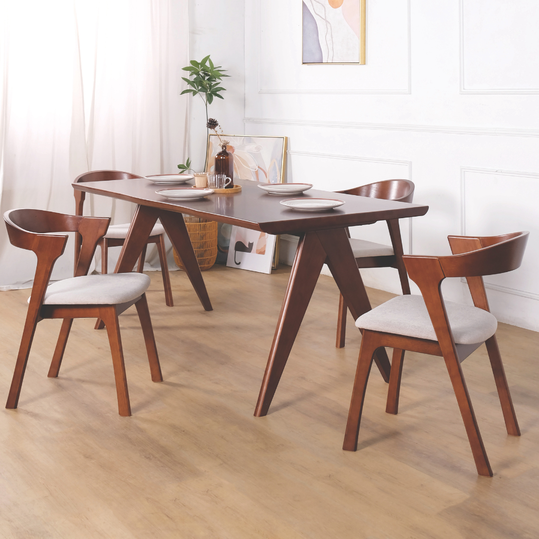 Una Wooden Dining Chair