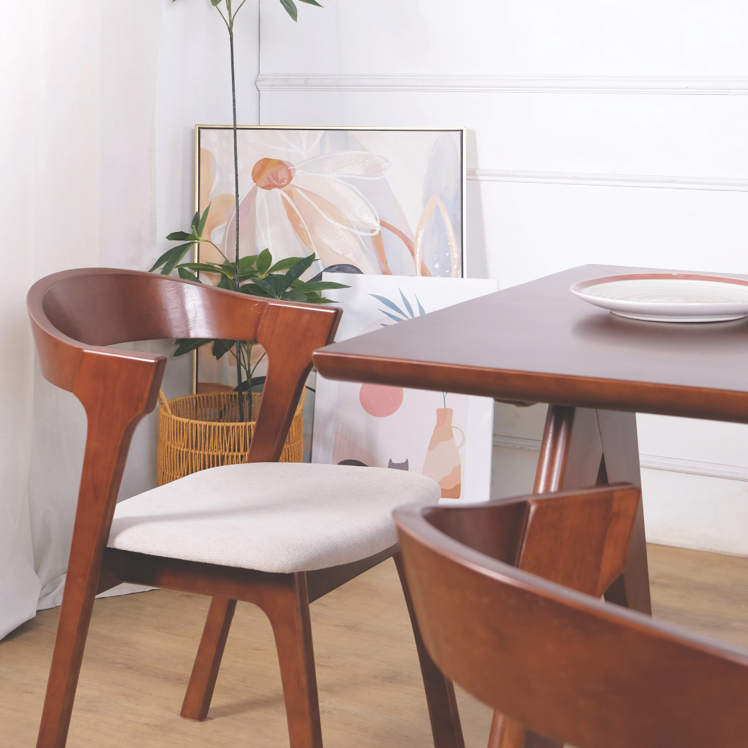 Una Wooden Dining Chair