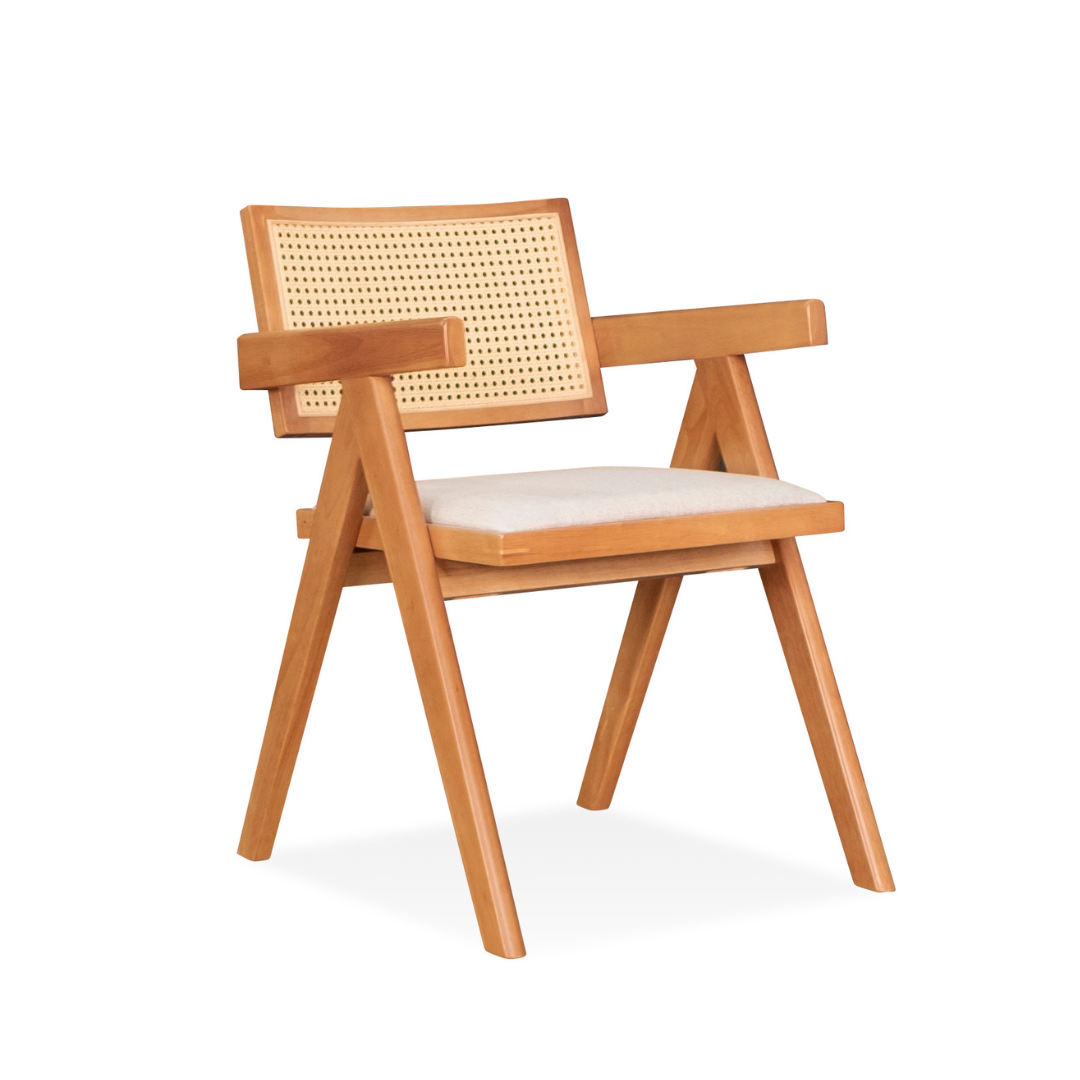 Velentina Rattan Dining Chair with Cushion