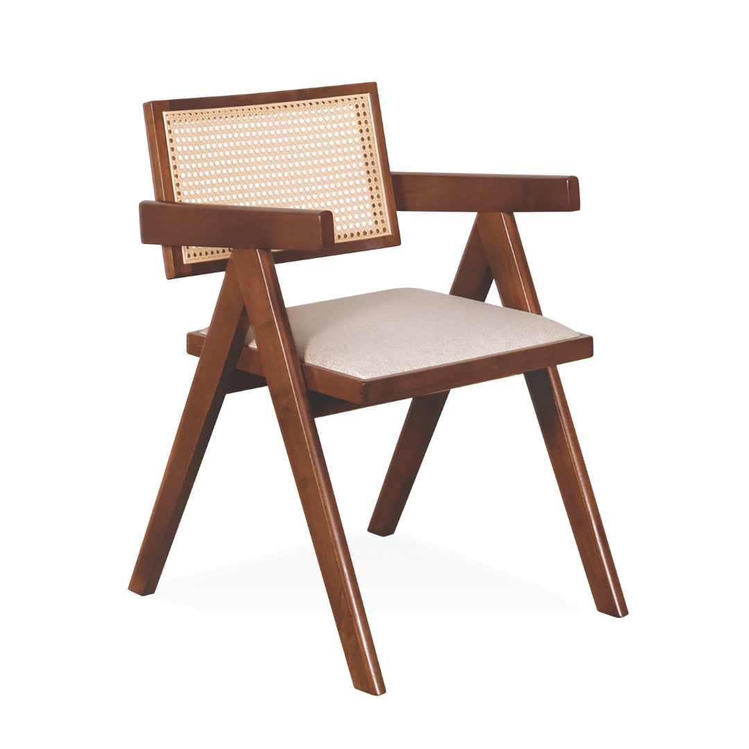 Velentina Rattan Dining Chair with Cushion