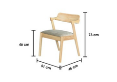 Ardun Dining Chair by Wood Haven