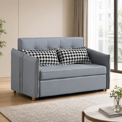 Aeressa Faux Leather Sofa Bed