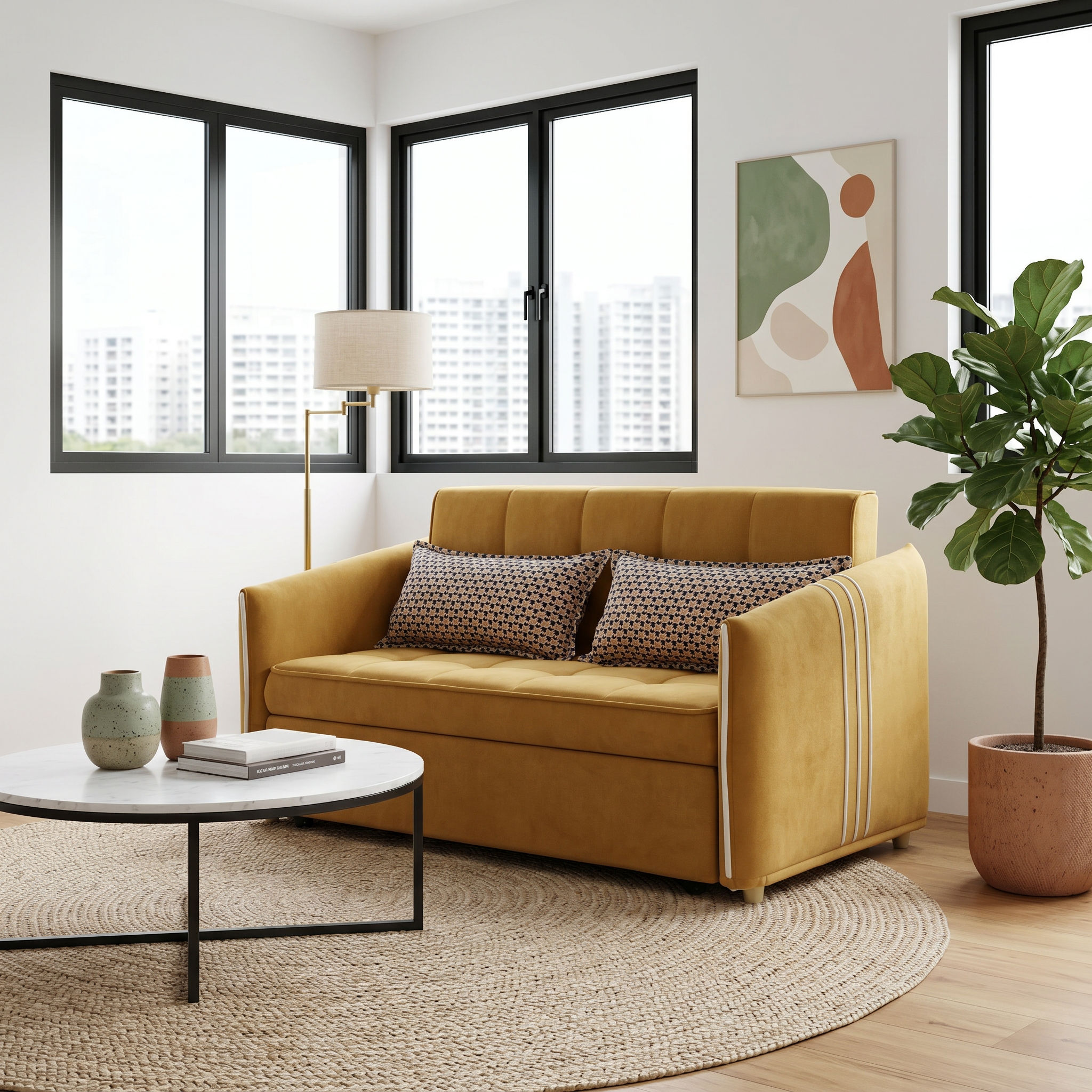 Aeressa Fabric Sofa Bed
