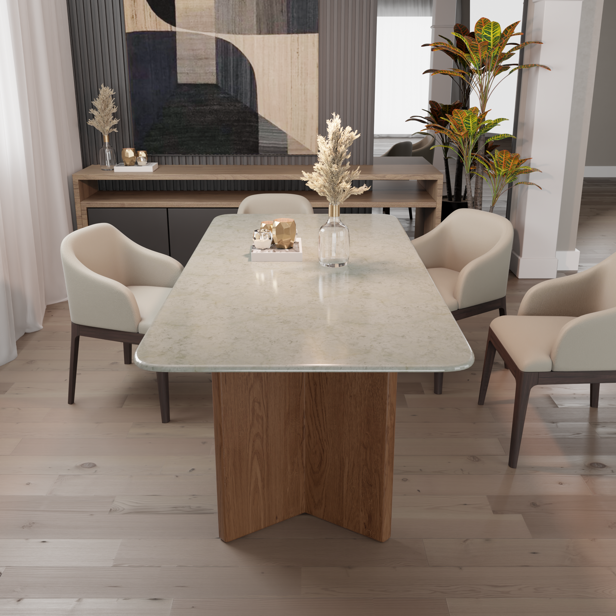 Vendra Sintered Stone Dining Table