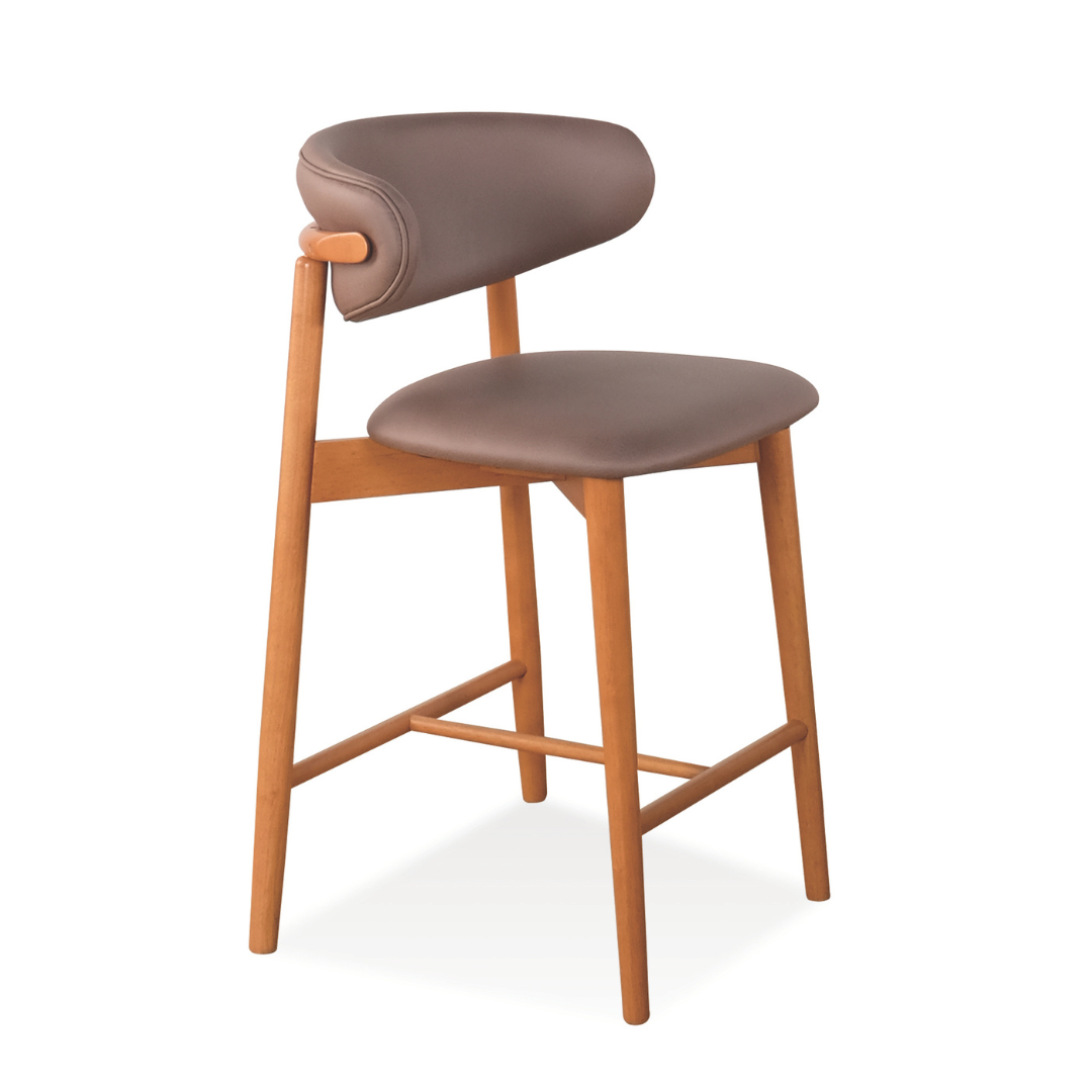 Zola Wooden Bar Stool