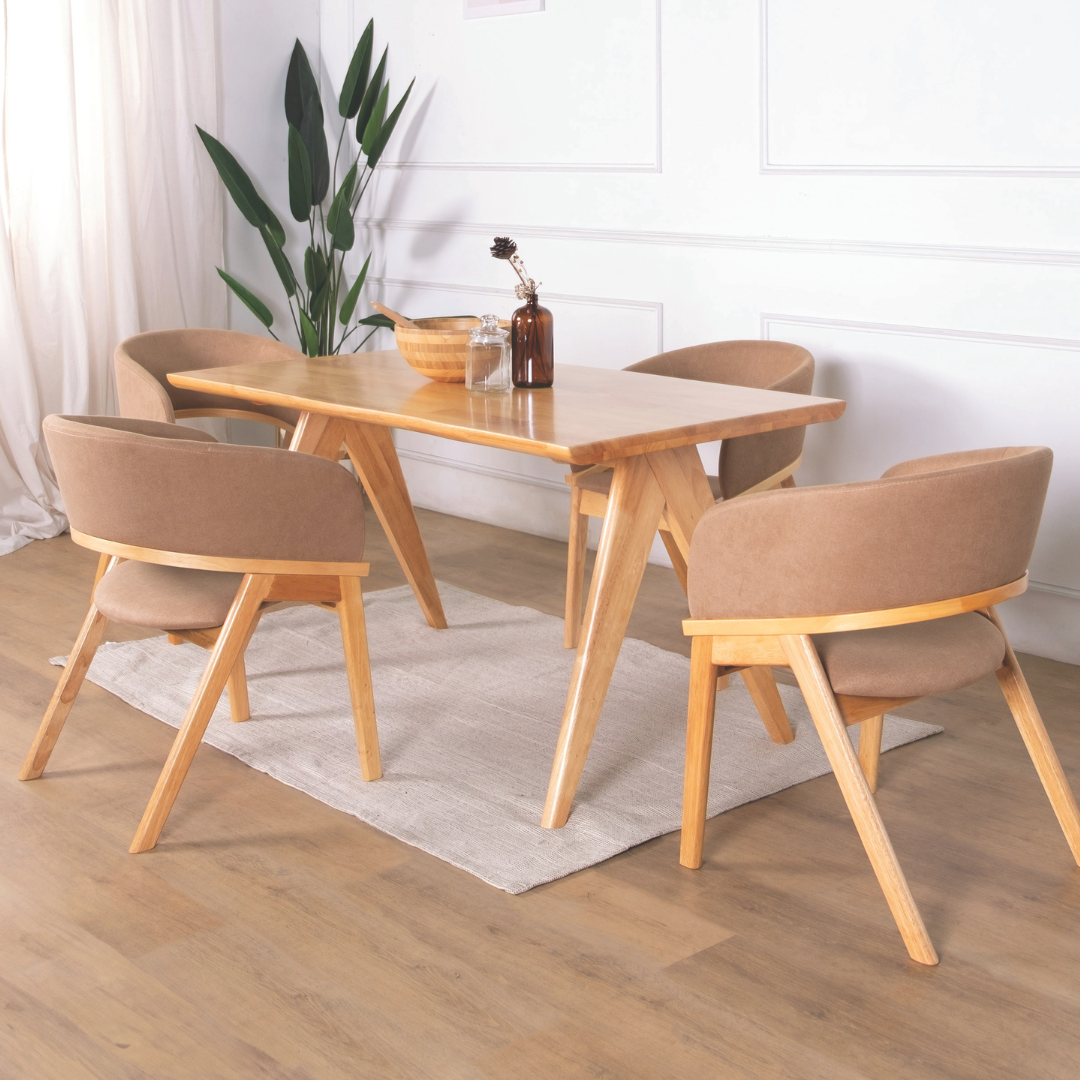 Valentina Wooden Dining Table (145cm)