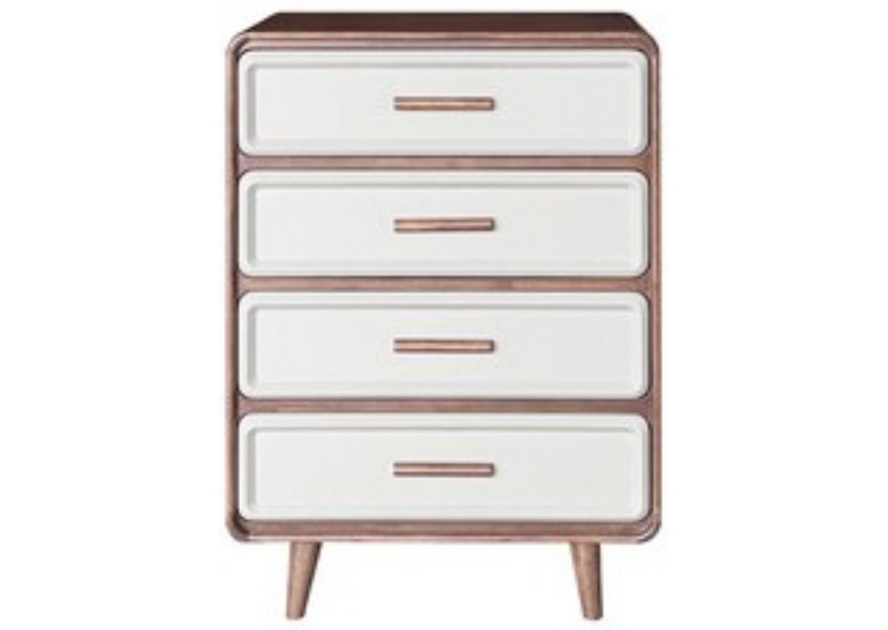 Verona 4-Drawer Side Cabinet by Wood Haven