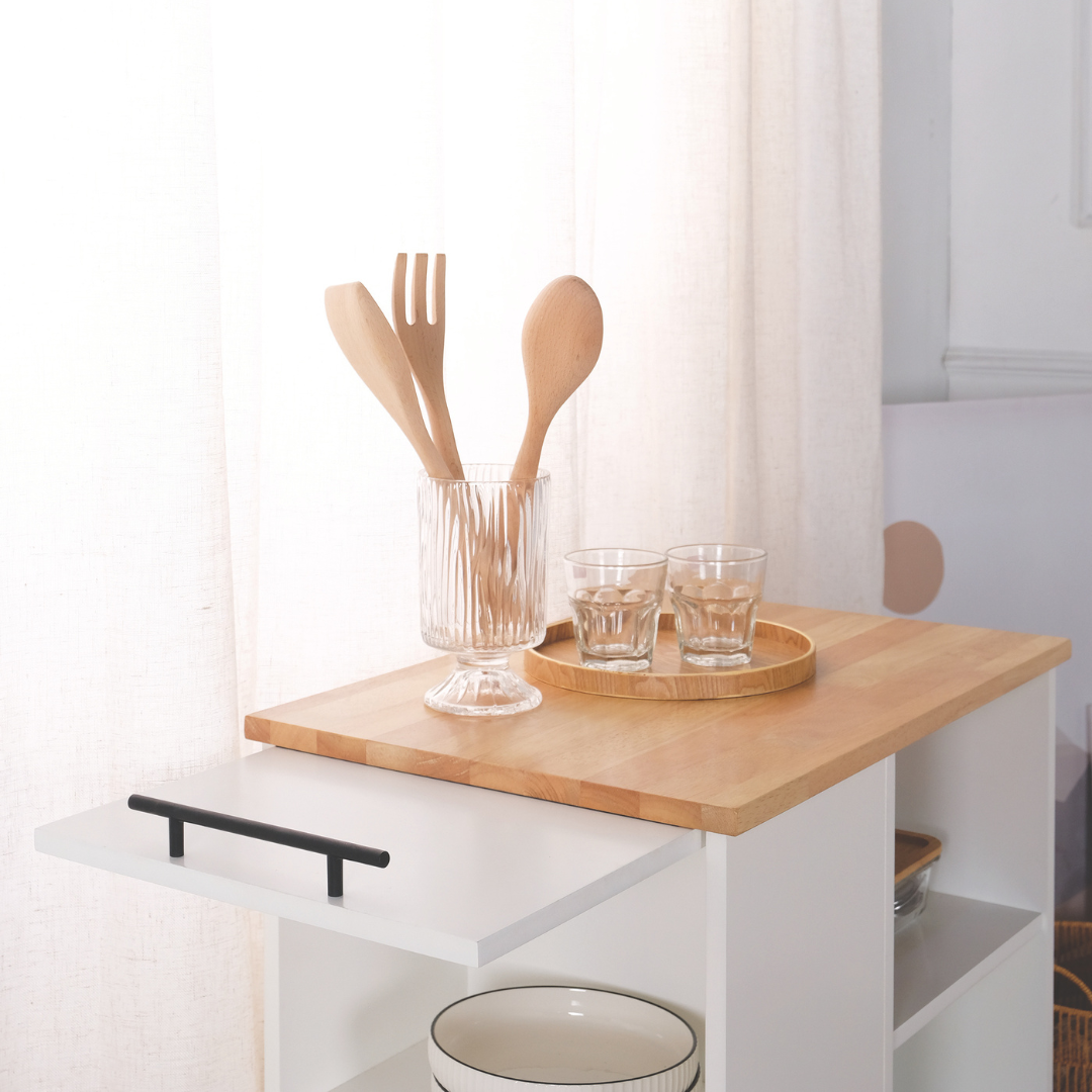 Terence Kitchen Cabinet Trolley