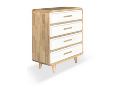 Aurelia 4 Drawer Side Cabinet by Wood Haven