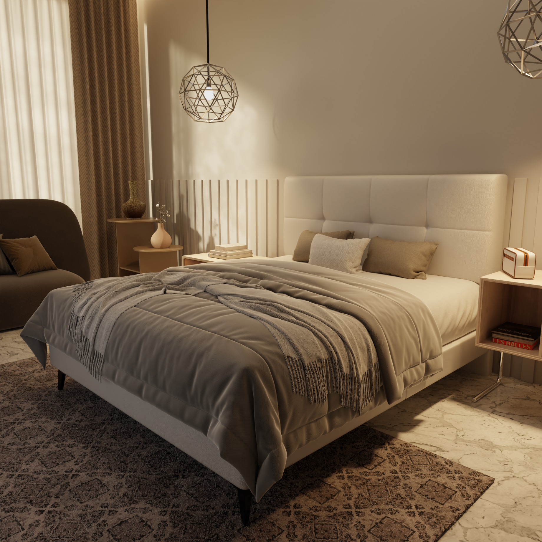 Koane Genuine Leather Divan Bed Frame by Esteller