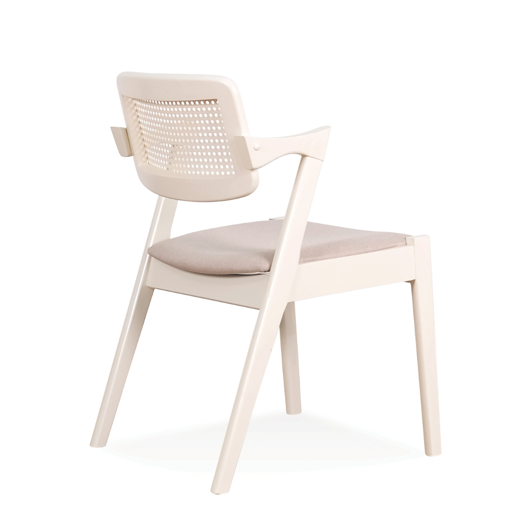 Gavin Rattan Wooden Dining Chair