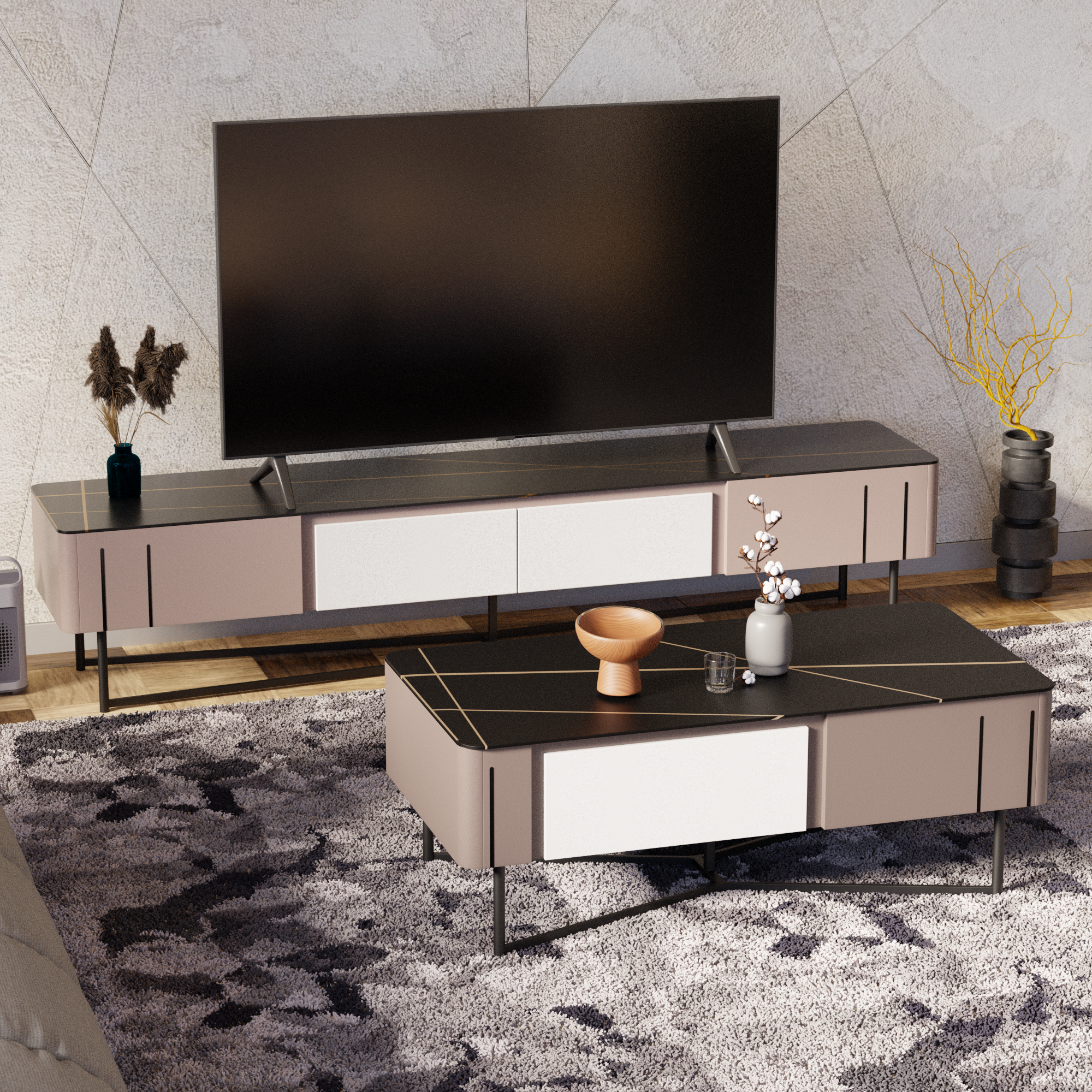 Pivor TV Console (200cm)